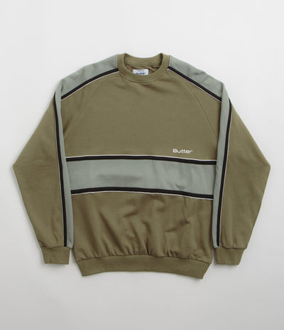 Butter Goods Division Crewneck Sweatshirt - Fatigue