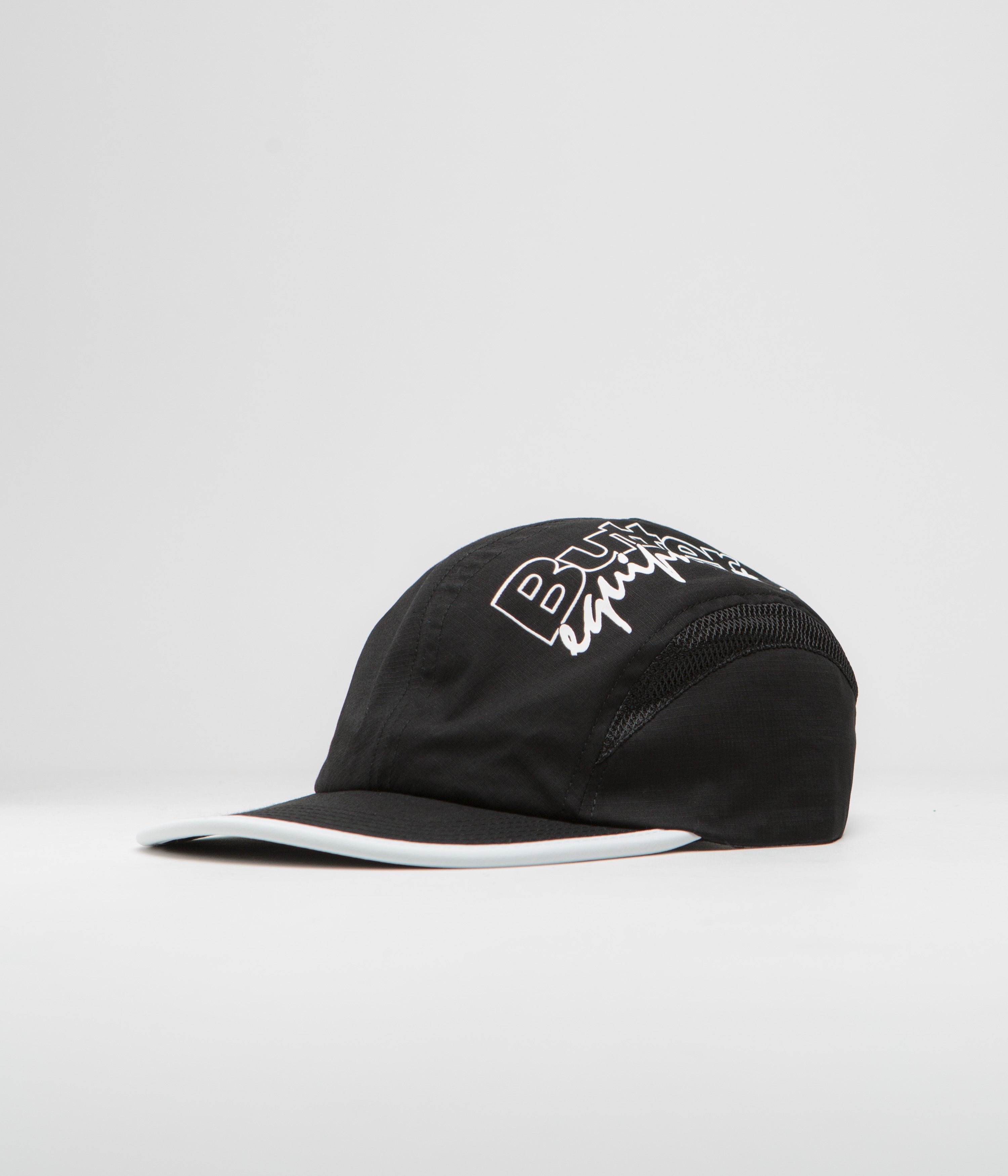 Butter Goods Equipment 4 Panel Cap - Black | Flatspot