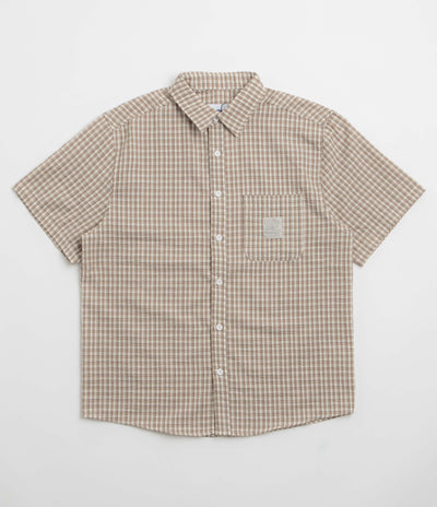 Butter Goods Equipment Short Sleeve Shirt - Taupe