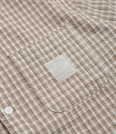 Butter Goods Equipment Short Sleeve Shirt - Taupe