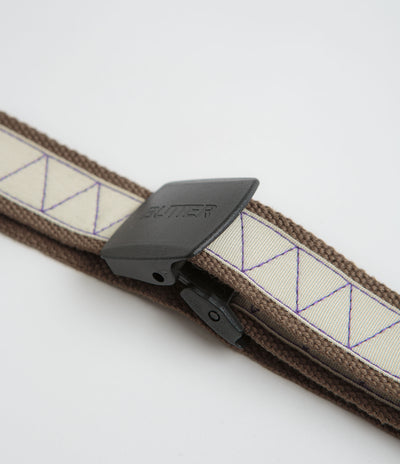 Butter Goods Equipment Woven Belt - Grey