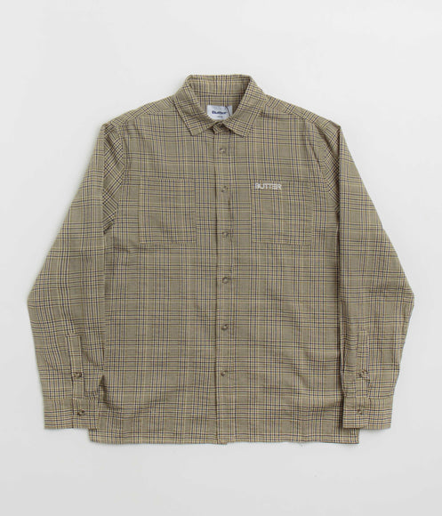 Butter Goods Equipt Plaid Shirt - Olive