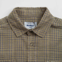 Butter Goods Equipt Plaid Shirt - Olive thumbnail