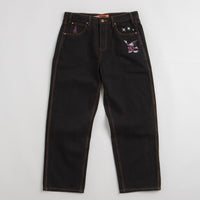 Butter Goods Fantasia Baggy Denim Jeans - Washed Black thumbnail