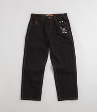 Butter Goods Fantasia Baggy Denim Jeans - Washed Black