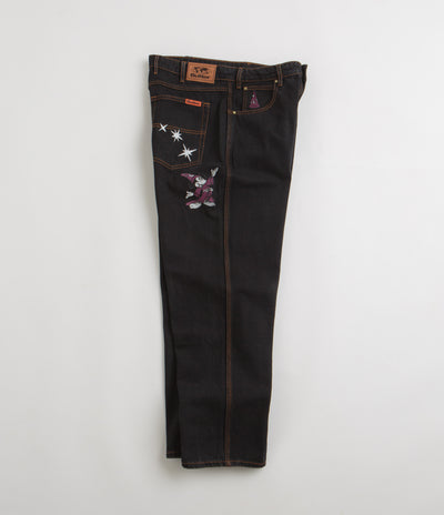 Butter Goods Fantasia Baggy Denim Jeans - Washed Black