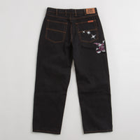 Butter Goods Fantasia Baggy Denim Jeans - Washed Black thumbnail