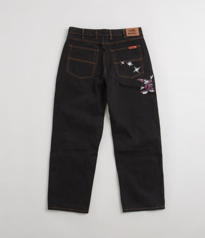 Butter Goods Fantasia Baggy Denim Jeans - Washed Black