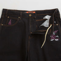 Butter Goods Fantasia Baggy Denim Jeans - Washed Black thumbnail