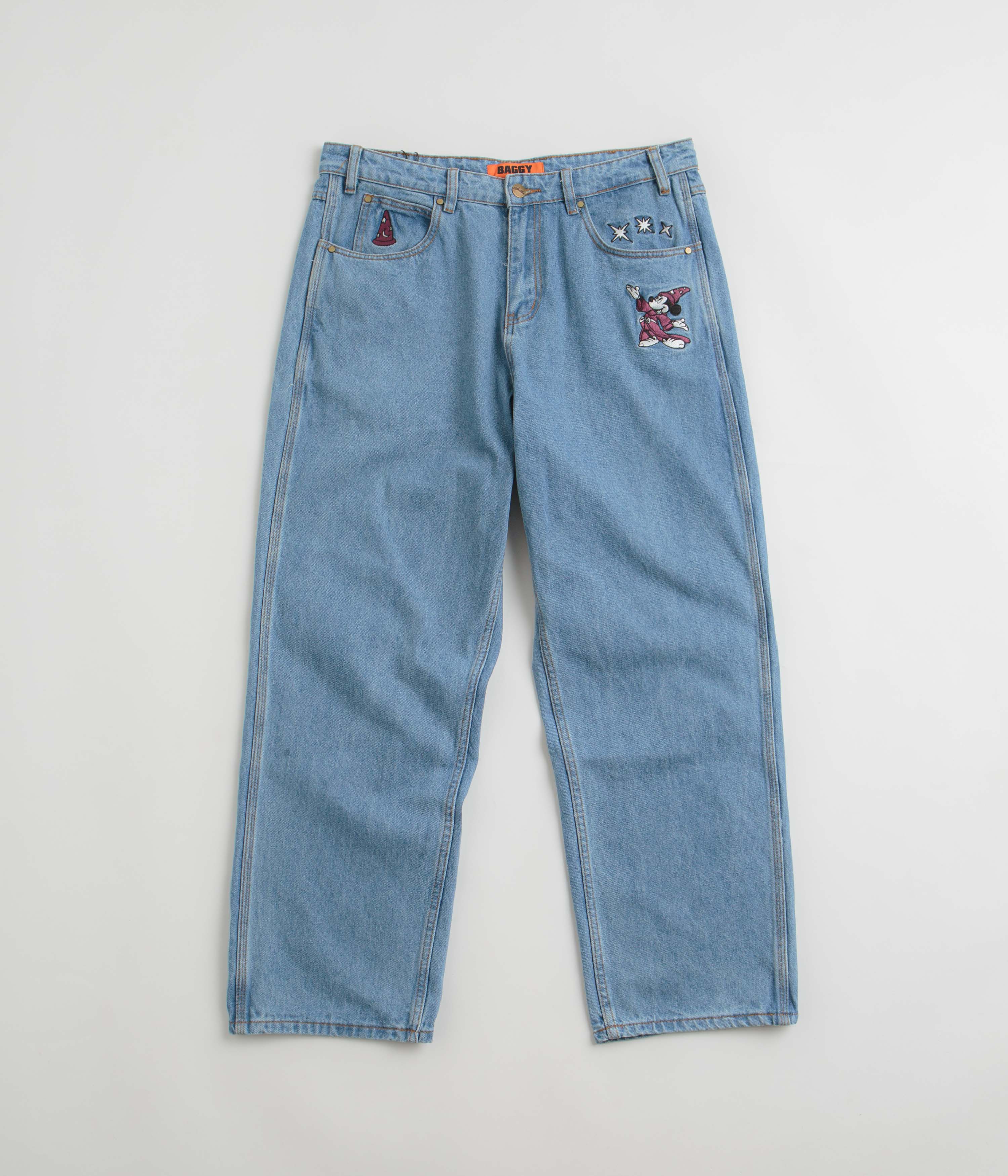 Pop Trading Company x Lex Pott DRS Denim Pants - Raw Denim | Flatspot