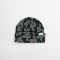 Butter Goods Floral Beanie - Black thumbnail