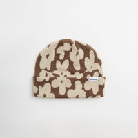 Butter Goods Floral Beanie - Brown thumbnail