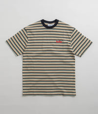 Butter Goods Gardens Stripe T-Shirt - Stone