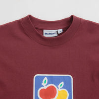 Butter Goods Grove T-Shirt - Burgundy thumbnail