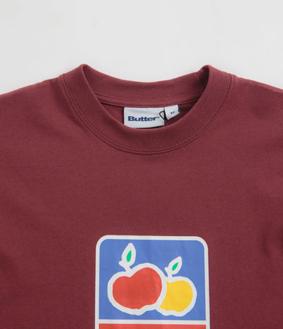 Butter Goods Grove T-Shirt - Burgundy