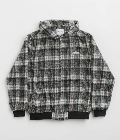 Butter Goods Heavy Plaid Work Jacket - Black / White