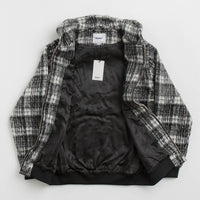 Butter Goods Heavy Plaid Work Jacket - Black / White thumbnail