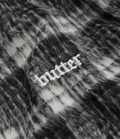 Butter Goods Heavy Plaid Work Jacket - Black / White