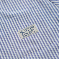 Butter Goods Hickory Short Sleeve Shirt - Blue Stripe thumbnail