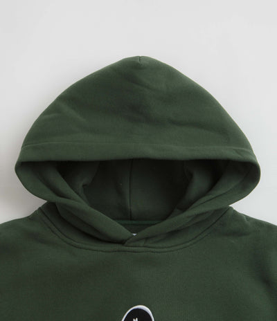 Butter Goods Hound Embroidered Hoodie - Dark Green