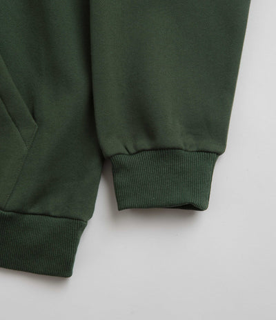 Butter Goods Hound Embroidered Hoodie - Dark Green