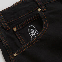 Butter Goods Hound Jeans - Washed Black thumbnail