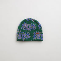 Butter Goods Ink Cuff Beanie - Dark Green thumbnail