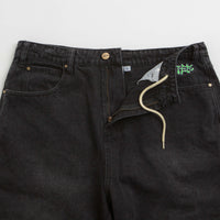 Butter Goods Ink Denim Shorts - Worn Black thumbnail