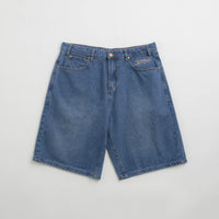 Butter Goods Ink Denim Shorts - Worn Blue thumbnail