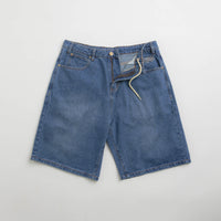 Butter Goods Ink Denim Shorts - Worn Blue thumbnail