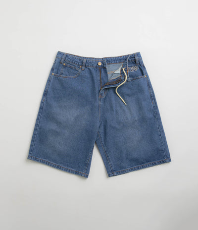 Butter Goods Ink Denim Shorts - Worn Blue