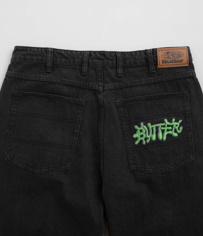 Butter Goods Ink Jeans - Worn Black