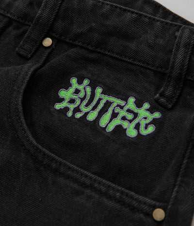 Butter Goods Ink Jeans - Worn Black