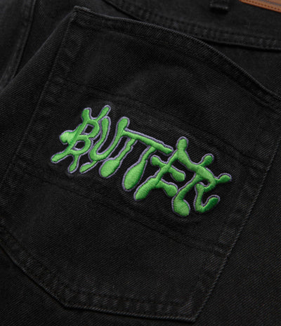 Butter Goods Ink Jeans - Worn Black