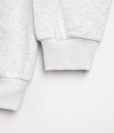 Butter Goods Internationale Embroidered Hoodie - Ash Grey