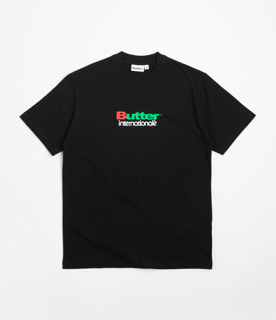 Butter Goods Internationale T-Shirt - Black