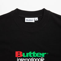 Butter Goods Internationale T-Shirt - Black thumbnail