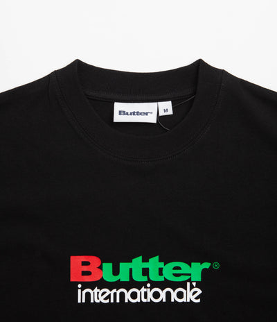 Butter Goods Internationale T-Shirt - Black