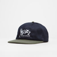 Butter Goods Jazz Research Cap - Navy / Sage thumbnail