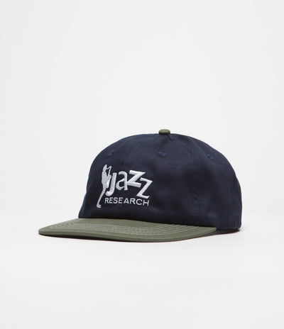 Butter Goods Jazz Research Cap - Navy / Sage