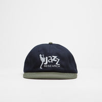 Butter Goods Jazz Research Cap - Navy / Sage thumbnail