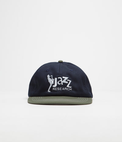 Butter Goods Jazz Research Cap - Navy / Sage