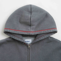 Butter Goods Jive Zip-Thru Hoodie - Washed Black thumbnail