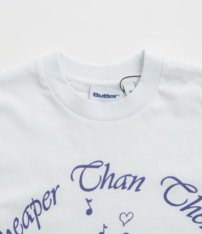 Butter Goods Karaoke T-Shirt - White