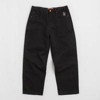 Butter Goods Lock Baggy Jeans - Flat Black thumbnail