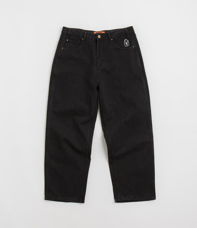 Butter Goods Lock Baggy Jeans - Flat Black