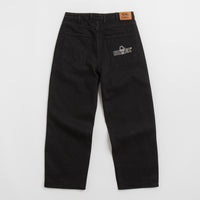 Butter Goods Lock Baggy Jeans - Flat Black thumbnail