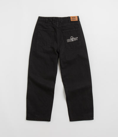 Butter Goods Lock Baggy Jeans - Flat Black