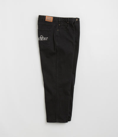 Butter Goods Lock Baggy Jeans - Flat Black