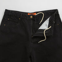 Butter Goods Lock Baggy Jeans - Flat Black thumbnail